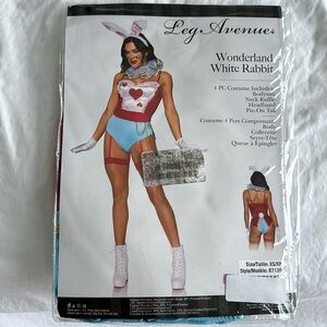 White rabbit costume